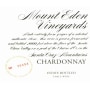 Mount Eden Vineyards Estate Chardonnay 2006 Front Label