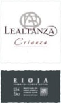 Bodegas Altanza Lealtanza Crianza 2004 Front Label