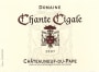 Domaine Chante Cigale Chateauneuf-du-Pape 2007 Front Label