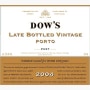 Dow's Late Bottled Vintage 2004 Front Label