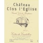 Chateau Clos L'Eglise Cotes de Castillon 2003 Front Label