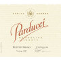 Parducci Petite Sirah 2007 Front Label