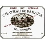 Chateau de Paraza Minervois Cuvee Speciale 2007 Front Label