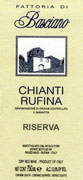 Fattoria di Basciano Chianti Rufina Riserva 2006 Front Label