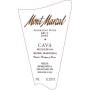 Mont-Marcal Cava Brut Rosado Reserva 2007 Front Label