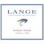 Lange Winery Pinot Noir Willamette Valley 2008 Front Label