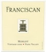 Franciscan Estate Merlot 2006 Front Label