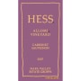 Hess Allomi Cabernet Sauvignon 2007 Front Label