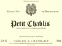 Jean-Claude Chatelain Petit Chablis 2013 Front Label