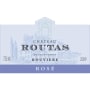Chateau Routas Rouviere Rose 2009 Front Label