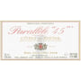 Jaboulet Cotes du Rhone Parallele 45 Rouge 2007 Front Label
