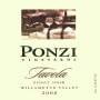 Ponzi Tavola Pinot Noir 2008 Front Label