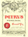 Chateau Petrus  1990 Front Label