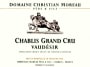 Christian Moreau Chablis Vaudesir Grand Cru 2012 Front Label