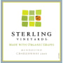 Sterling Organic Chardonnay 2008 Front Label