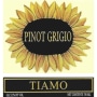 Tiamo Organic Pinot Grigio 2009 Front Label