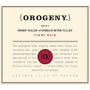 Orogeny Vineyards Pinot Noir Green Valley 2007 Front Label