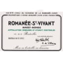 Domaine de la Romanee-Conti Romanee St. Vivant Grand Cru 2007 Front Label