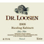 Dr. Loosen Blue Slate Riesling Kabinett 2008 Front Label