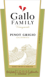 Gallo Family Vineyards Pinot Grigio 2011 Front Label