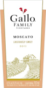 Gallo Family Vineyards Moscato 2011 Front Label