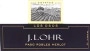 J. Lohr Estates Los Osos Merlot 1998 Front Label