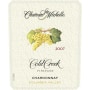 Chateau Ste. Michelle Cold Creek Vineyard Chardonnay 2007 Front Label