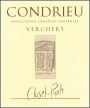 Domaine Clusel-Roch Condrieu Verchery 2013 Front Label