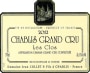 Jean Collet Chablis Les Clos Grand Cru 2012 Front Label