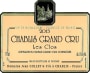 Jean Collet Chablis Les Clos Grand Cru 2013 Front Label