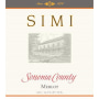 Simi Merlot 2006 Front Label