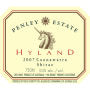 Penley Hyland Shiraz 2007 Front Label