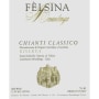Felsina Berardenga Chianti Classico Riserva 2006 Front Label
