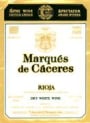 Marques de Caceres Antea 1995 Front Label