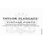 Taylor Fladgate Vintage Port (375ML half-bottle) 2007 Front Label