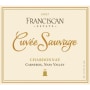 Franciscan Estate Cuvee Sauvage Chardonnay 2007 Front Label