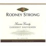 Rodney Strong Cabernet Sauvignon 2007 Front Label