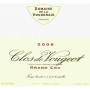 Domaine de la Vougeraie Clos de Vougeot Grand Cru 2006 Front Label