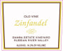 Gamba Estate Vineyard Old Vine Zinfandel  2012 Front Label