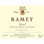 Ramey Rodgers Creek Vineyard Syrah 2006 Front Label