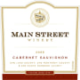 Main Street Cabernet Sauvignon 2006 Front Label