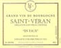Cordier Saint Veran En Faux 2011 Front Label