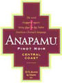 Anapamu Pinot Noir 1997 Front Label