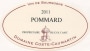 Dom. Coste-Caumartin Pommard Les Vignots 2011 Front Label