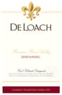 DeLoach Russian River Zinfandel 2008 Front Label