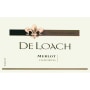 DeLoach Russian River Merlot 2006 Front Label