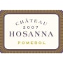 Chateau Hosanna  2007 Front Label