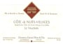 Domaine Daniel Rion & Fils  Cote de Nuits-Villages Le Vaucrain 2010 Front Label