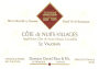 Domaine Daniel Rion & Fils  Cote de Nuits-Villages Le Vaucrain 2009 Front Label
