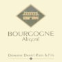 Domaine Daniel Rion & Fils Bourgogne Aligote 2014 Front Label
